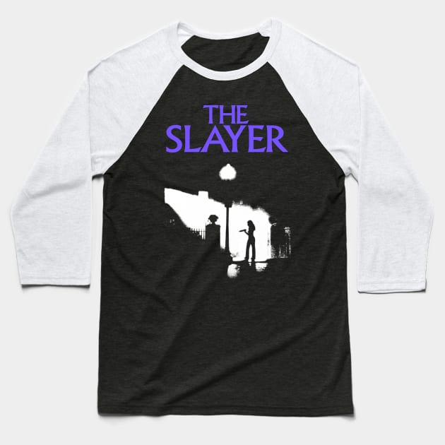 The Slayer Baseball T-Shirt by alecxps